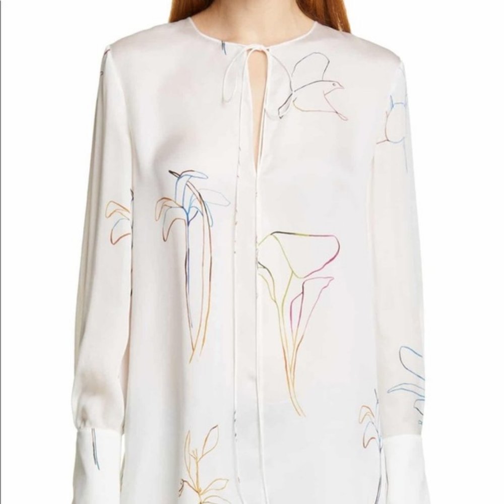 NWT Theory Fluid Tunic / Blouse